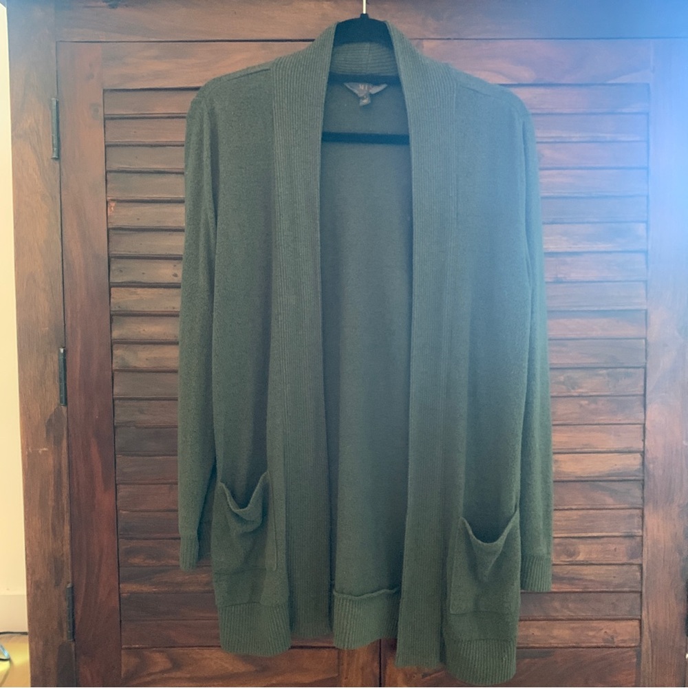 🌺 Green open cardigan- last chance!